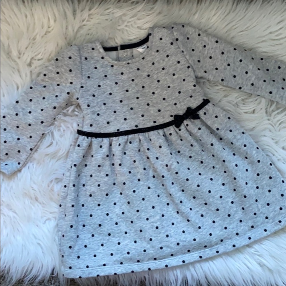 Carter’s heather grey sweatshirt dress 18 months
